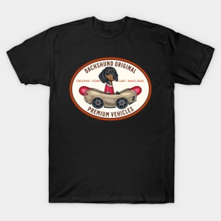 Dachshund Premium Vehicles T-Shirt